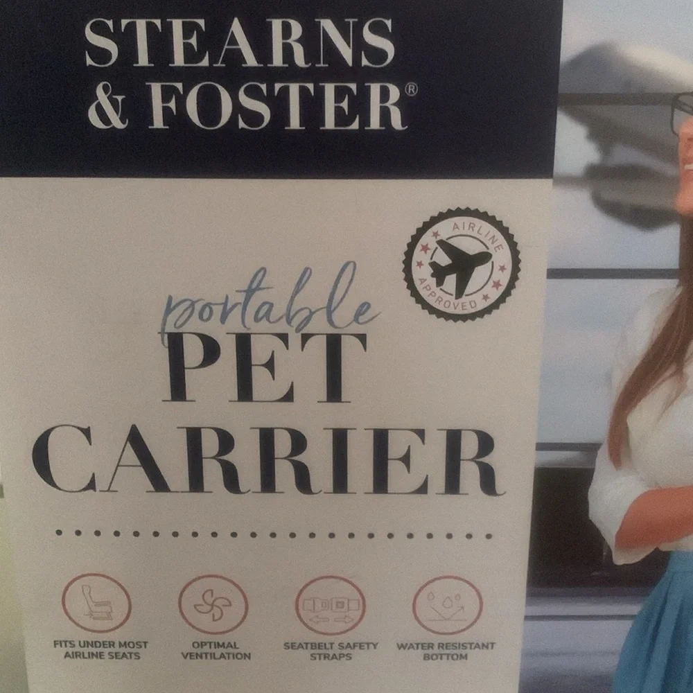 Stearns & Foster Portable Pet Carrier